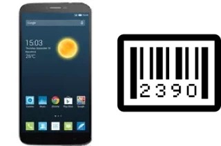 How to find the serial number on alcatel Hero 2