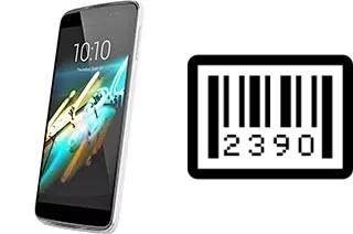 How to find the serial number on alcatel Idol 3C