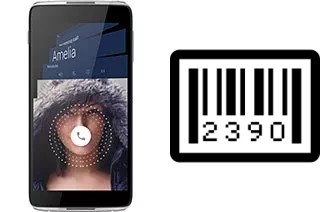 How to find the serial number on alcatel Idol 4