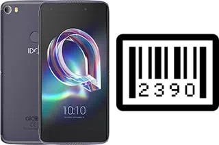 How to find the serial number on alcatel Idol 5s