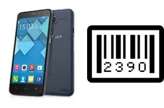 How to find the serial number on alcatel Idol S