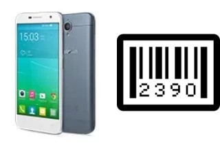 How to find the serial number on alcatel Idol 2 Mini