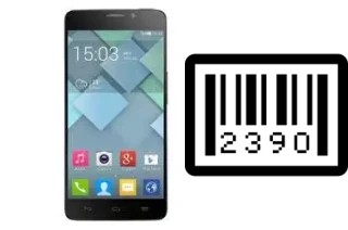 How to find the serial number on Alcatel LX