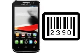 How to find the serial number on Alcatel OneTouch Evolve