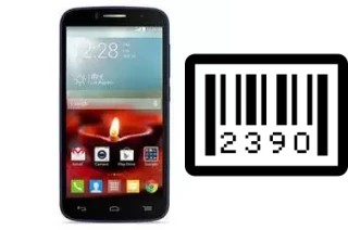 How to find the serial number on Alcatel OneTouch Fierce 2