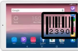 How to find the serial number on Alcatel OneTouch Pixi 3 (10)