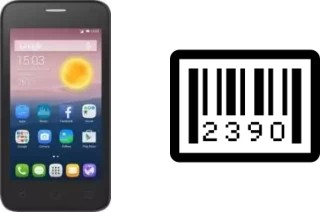 How to find the serial number on Alcatel OneTouch Pixi First