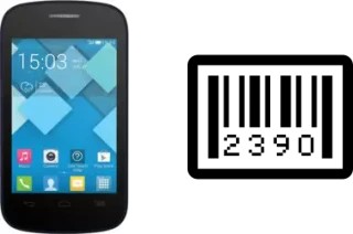 How to find the serial number on Alcatel OneTouch Pop C1