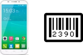 How to find the serial number on Alcatel OneTouch Pop S7