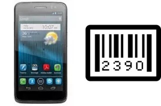 How to find the serial number on alcatel One Touch Scribe HD-LTE