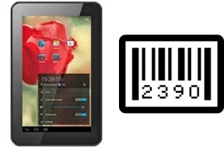 How to find the serial number on alcatel One Touch Tab 7