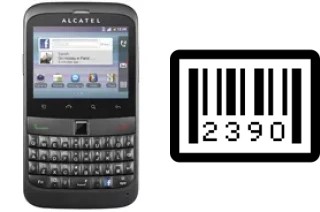 How to find the serial number on alcatel OT-916