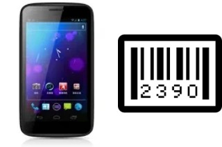 How to find the serial number on alcatel OT-986