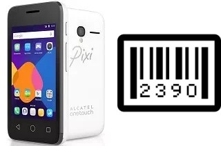 How to find the serial number on alcatel Pixi 3 (3.5)