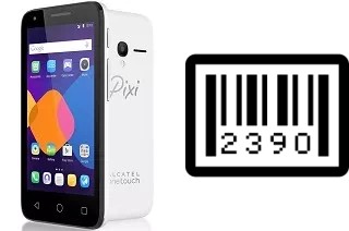 How to find the serial number on alcatel Pixi 3 (4.5)