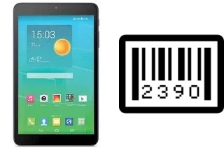 How to find the serial number on alcatel Pixi 3 (8) 3G