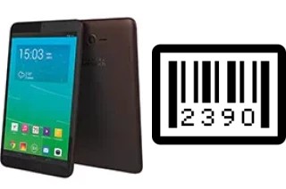 How to find the serial number on alcatel Pixi 8