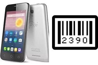 How to find the serial number on alcatel Pixi First