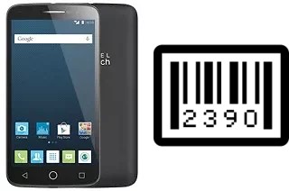 How to find the serial number on alcatel Pop 2 (5) Premium