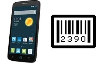 How to find the serial number on alcatel Pop 2 (5)