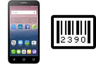 How to find the serial number on alcatel Pop 3 (5)