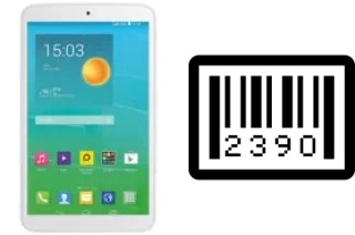 How to find the serial number on alcatel POP 8S