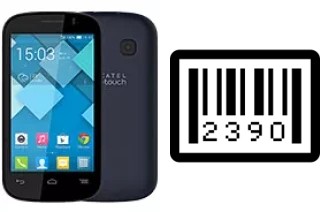 How to find the serial number on alcatel Pop C2