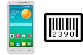 How to find the serial number on alcatel Pop D5