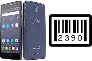 How to find the serial number on alcatel Pop Star LTE