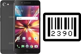 How to find the serial number on alcatel Pulsemix