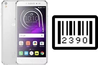 How to find the serial number on alcatel Shine Lite