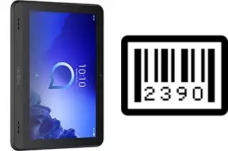 How to find the serial number on alcatel Smart Tab 7