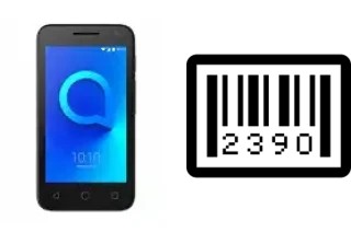 How to find the serial number on Alcatel U3 2018