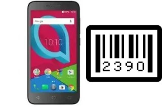 How to find the serial number on Alcatel U50