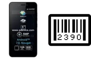 How to find the serial number on Allview A8 Lite