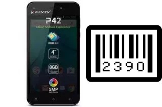 How to find the serial number on Allview P42