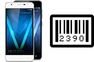 How to find the serial number on Allview V2 Viper