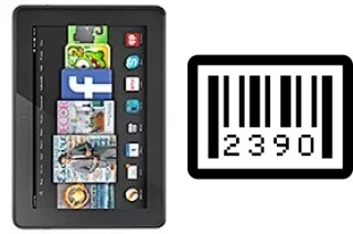 How to find the serial number on Amazon Fire HDX 8.9 (2014)