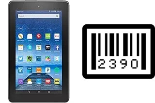 How to find the serial number on Amazon Fire 7