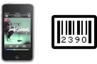 How to find the serial number on Apple iPod touch 2nd generation