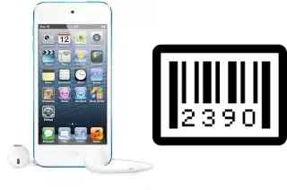 How to find the serial number on Apple iPod touch 5th generation