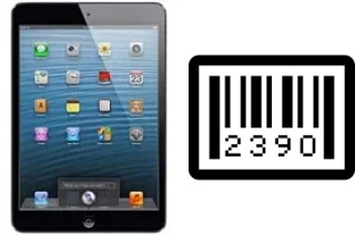 How to find the serial number on Apple iPad mini Wi-Fi