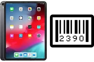 How to find the serial number on Apple iPad Pro 11