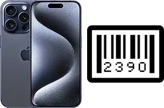 How to find the serial number on Apple iPhone 15 Pro