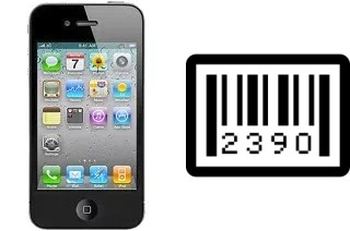 How to find the serial number on Apple iPhone 4