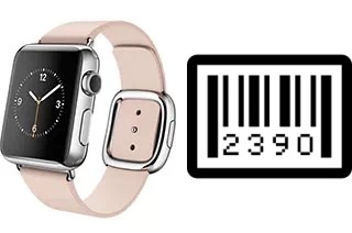 How to find the serial number on Apple Watch 38mm