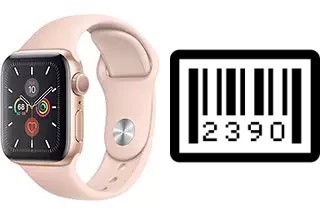 How to find the serial number on Apple Watch Series 5 Aluminum