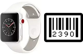 How to find the serial number on Apple Watch Edition Series 3