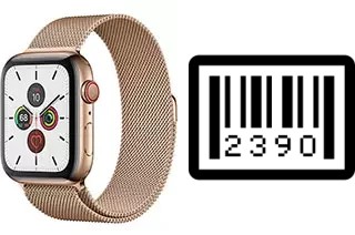 How to find the serial number on Apple Watch Series 5