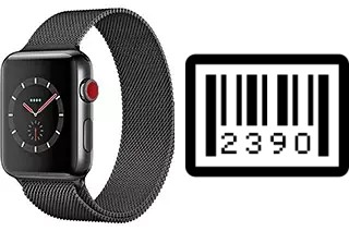 How to find the serial number on Apple Watch Series 3